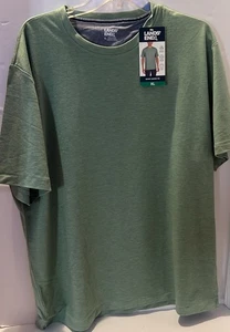 Camiseta Lands End Hombre Manga Corta Verde XL Nueva - Imagen 1 de 7