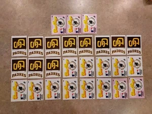 Posten 27 San Diego Padres 1979 Fleer Grand Slam Baseball Hochglanz Aufkleber - Bild 1 von 1