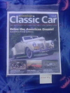 HEMMINGS CLASSIC CAR MAGAZINE,FIRST ISSUE #1,OCT. 2004,UNOPENED,STILL POLYBAGGED - Picture 1 of 7