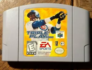 Triple Play 2000 Sammy Sosa (Nintendo 64, 1999) VG Condition/Authentic - Picture 1 of 2