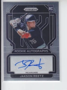 2022 Prizm JAKSON REETZ RC Auto Brewers RA-RE - Picture 1 of 2