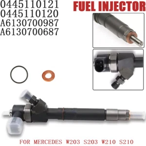 Fuel Injector 0445110121 0445110120 For MERCED -Benz A6130700687 A6130700987 - Picture 1 of 6