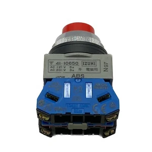 NEW OLD STOCK Izumi 125/300VAC 5/3A Pushbutton Switch 41-10650 - Picture 1 of 5