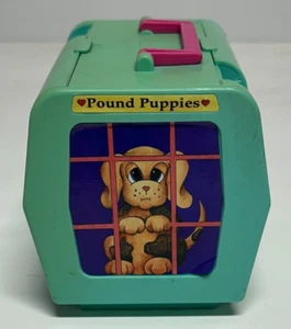 POUND PUPPIES CARRYING CASE PURRIES GYM EXERCISE GAMES TRACK PLAYSET 1995 Toy - Picture 1 of 6
