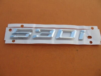 17 18 19 20 21 BMW 530I 530 I EMBLEMA MALETERO TRASERO LOGOTIPO INSIGNIA SIGNO SÍMBOLO A27344 Foto 1 de 3