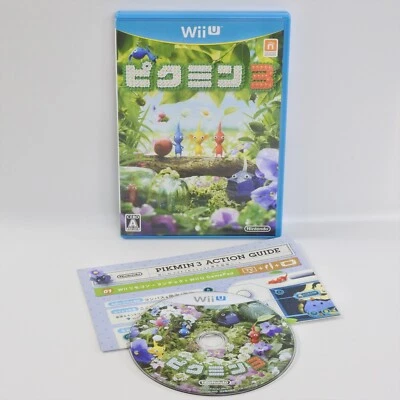 PIKMIN 3 Wii U NIintendo 2451 For JP System  - Image 1 of 4