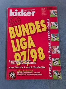 Kicker Sonderheft Bundesliga 97/98, TOP Zustand! - Bild 1 von 2