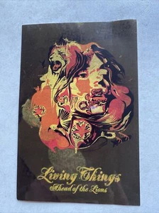 Living Things “Ahead of the Lions Sticker” Original 2005 Promo Sticker 6x4 - Bild 1 von 6
