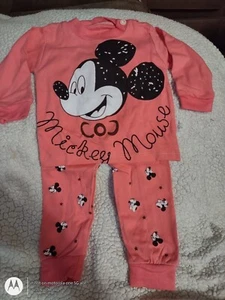 Mickey Mouse Schlafanzug 12-18 Monate - Bild 1 von 5