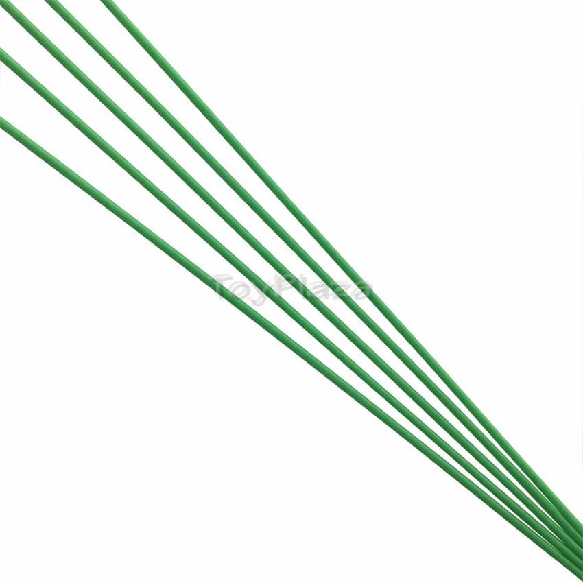 5PCS 3.2x1.5mm Green Antenna Tube L380mm for RC Car Off-Road Buggy Truck Boat - Image 1 of 1