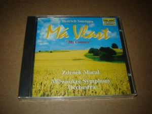 Telarc CD-80265 SEALED Smetana - Ma Vlast, Macal Milwaukee 1992 - Picture 1 of 2
