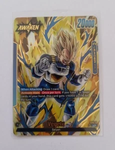 Tarjeta coleccionable DBS Dragon Ball Fusion World FS02-01 Vegeta Leader ALT - Imagen 1 de 2