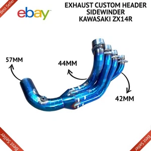 Cabezal Escape Custom SIDEWINDER Kawasaki ZX14r - Imagen 1 de 2