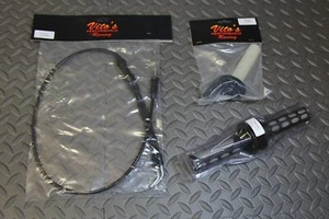 VITO's Banshee Mikuni carb twist throttle setup + grips + cable 1987-2006 - Picture 1 of 2