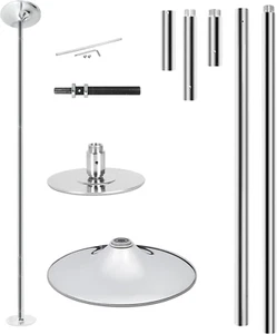 Portable Dancing Pole Kit Removable Stripper Pole for Home Apartment Spinning Da - Picture 1 of 8