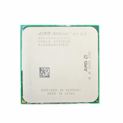 Procesador AMD Athlon 64 X2 4000+ 2100 MHz Socket AM2 Processor AD04000IAA5DD  - Imagen 1 de 2