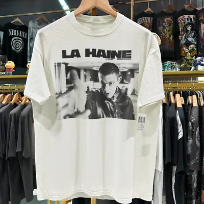 La Haine Gangster Mafia Movie Retro Vintage 90s 80s Iconic T-Shirt Movie merch - Bild 1 von 4