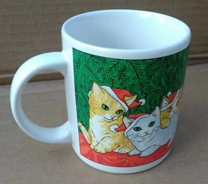 Christmas Cats One In Every Crowd Ruins It For The Rest Of Us Norcrest Mug VGC - Picture 1 of 7