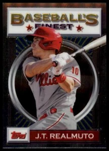 2020 Topps Finest Flashbacks #193 J.T. Realmuto - Picture 1 of 2