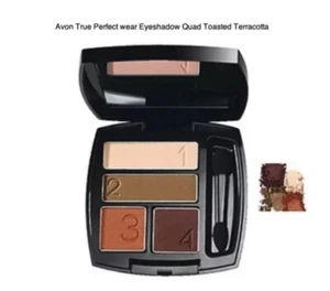 Avon True Perfect Wear Eyeshadow Quad ~Toasted Terracotta~ SALE - Picture 1 of 3