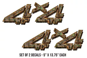 4X4 Off Road Truck Liter Side Sticker Walls 2-Piece Set - Picture 1 of 2