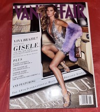 VANITY FAIR  GISELE GEORGE CLOONEY RUPERT MURDOCH ARTHUR MILLER RALPH LAUREN 