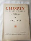 Walzer: Chopin Gesamtwerk Vol. IX von Frederic Chopin 1961