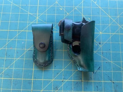 Handmade Leather RH Holster Mag Pouch 25 Auto - Image 1 of 4