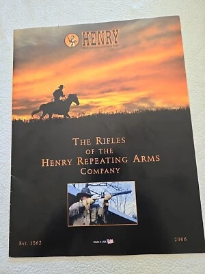 2006 Henry Repeating Arms Rifle Catalog Guns Illustrated   - Image 1 of 4