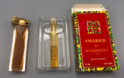 Givenchy Perfume Collection Organza Amarige Sample Vials Women - Image 1 of 4