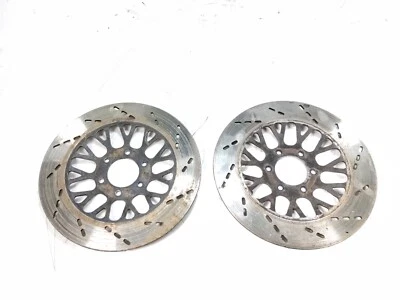 81 par de rotores de freno delanteros izquierdo y derecho Suzuki GS850 1981 Foto 1 de 4