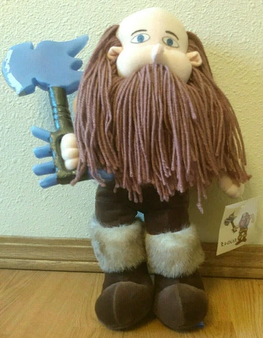 Ragnar Viking Mascot Plush, 16" tall, complete with tags; Medieval King/Warrior Cover