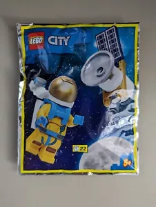 LEGO City 952205 Astronaut + Satellite, Figure Minifigure NEW Original Packaging - Picture 1 of 2
