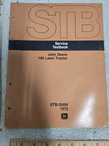 john deere, Scheckheft, 1975, 100 Rasentraktor, STB208M - Bild 1 von 1