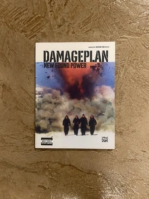 Damageplan - New Found Power - Guitar Tablature Tab Book - Dimebag Darrell - Image 1 of 4