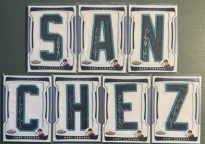 Gary Sanchez: 2009 Topps Finest Auto Complete Nameplate #/170 Florida Marlins - Picture 1 of 1