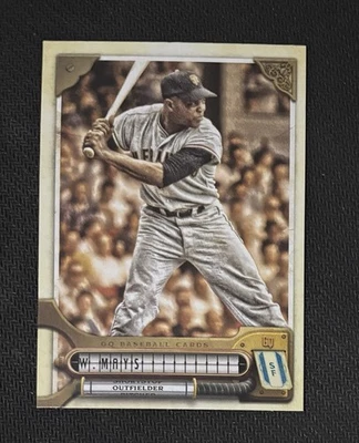 2022 Topps Gypsy Queen Legend Willie Mays #312 High Number Short Print SP Giants - Image 1 of 2