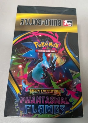Pokemon TCG ME02 Phantasmal Flames BUILD AND BATTLE DISPLAY BOX 10 ct Sealed - Image 1 of 2