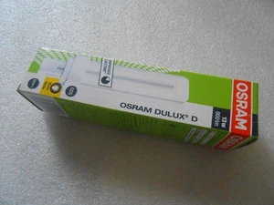 10 X Osram Dulux D 13W 830 G24D-1 Warm White Energy Saving Lamp - Picture 1 of 4