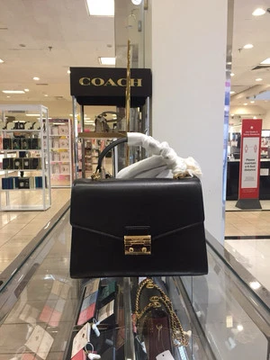 NWT Michael Kors Sloan Medium Top-Handle Satchel Black - Image 1 of 4