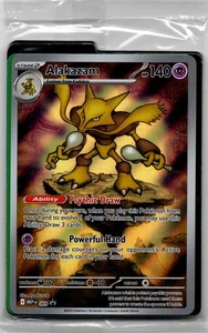 Pokemon - Mega Evolutions Alakazam Black Star Promo Sealed mit Teilern - Bild 1 von 2