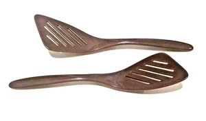 2 Stück neue Hutzer Melamin kleine Spatel 1995 Made in Thailand #561 - Bild 1 von 2