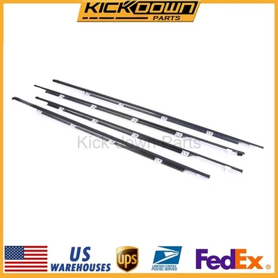 For Honda Civic EG6 1992-1995 Window Door Molding Outer RH & LH Set Molding Trim Foto 1 de 4