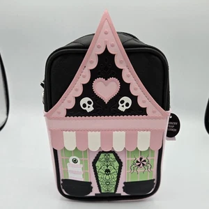 Bath & Body Works 2025 Glow in the Dark Haunted House Crossbody Makeup Bag - Picture 1 of 9