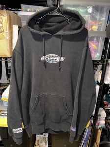 Scuffed Worldwide Misfits Network Black Hoodie Size 2XL - Melbourne Punk Rock - Bild 1 von 11