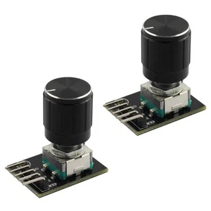 Tegg 2 PCS KY-040 360 Degree Rotary Encoder Module Brick Sensor clickable Swi... - Picture 1 of 5
