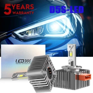2PC D5S D5R LED Headlight 500000LM 300W Replace HID Xenon LED Bulbs Super Bright - Foto 1 di 14