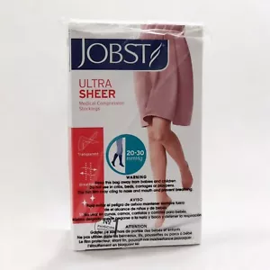 Jobst Ultra Sheer 20-30mmHg Knee CT Compression Stockings Natural/Beige Size XL - Picture 1 of 5