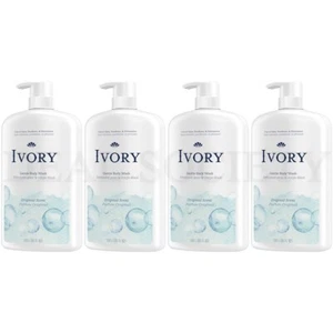Ivory Mild & Gentle Body Wash Original Scent 35oz Lot of 4 - Picture 1 of 7