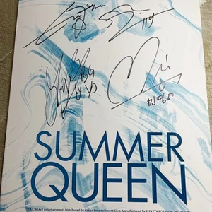 Brave Girls 5° Mini Album [SUMMER QUEEN] Album Firmato Autografato KPOP Music - Foto 1 di 3